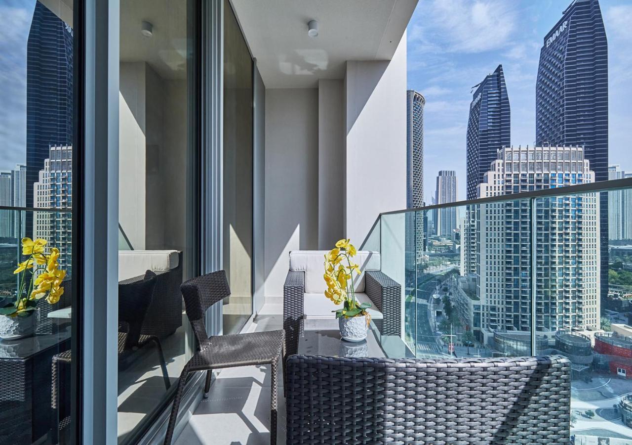 Apartment Majestic Forte2 3br 17th- Burj Khalifa & Fountain View *